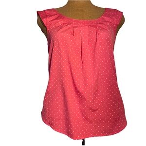 Candie’s pink tiny cap sleeves top/blouse size medium
